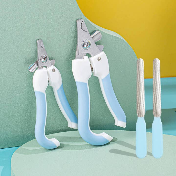 Pet Nail Clipper with File for Dogs and Cats_CWMM6134 for wholesale by PAWPAWwholesale