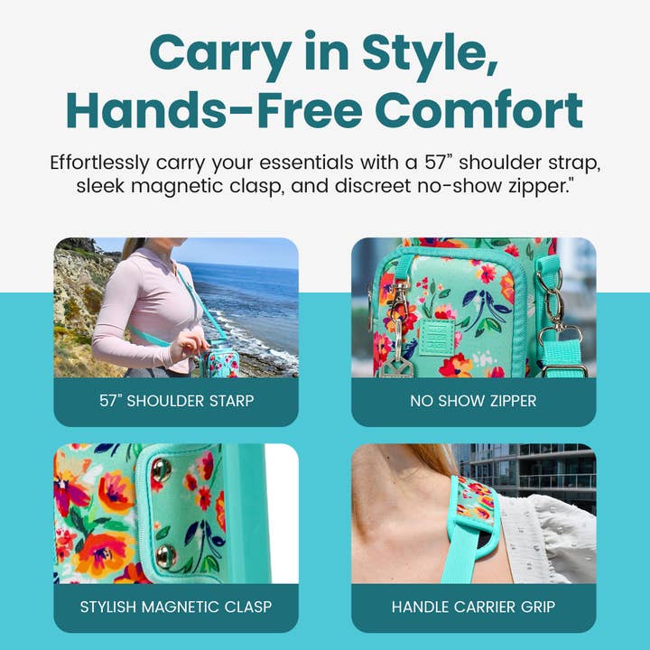 MADE EASY KIT - Wholesale Insulated mug/tumbler - Tumbler Cup Carrier w/ Handle Opening for 40oz Bottles15