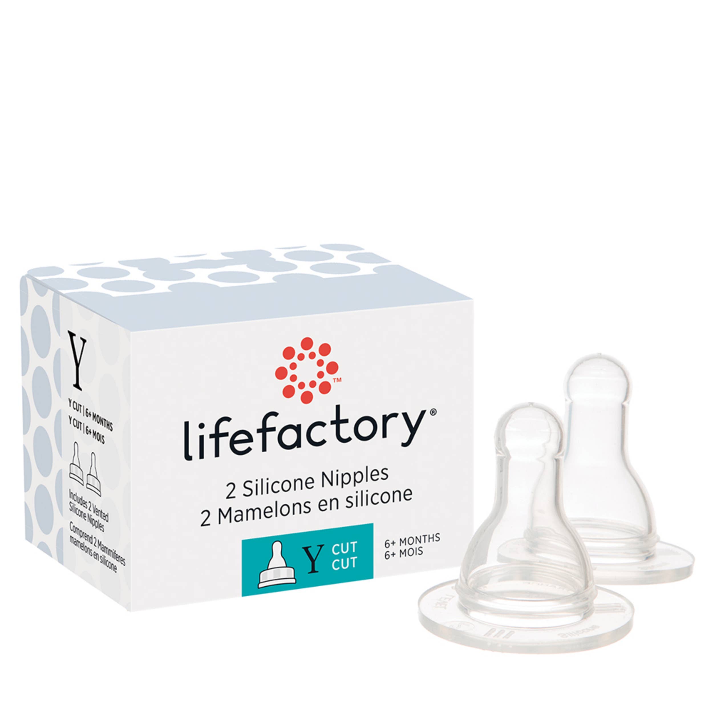 Lifefactory - Wholesale Nipple Cream - Maternity - Accessory - Silicone Nipples 2pk, 4oz & 9oz Bottle3