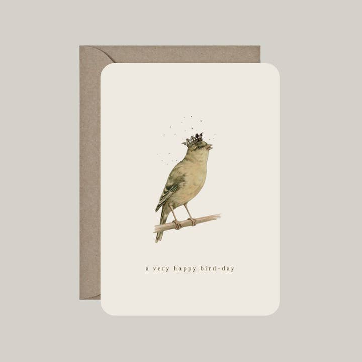 Card with envelope | a very happy bird-day for wholesale by De Papierboetiek