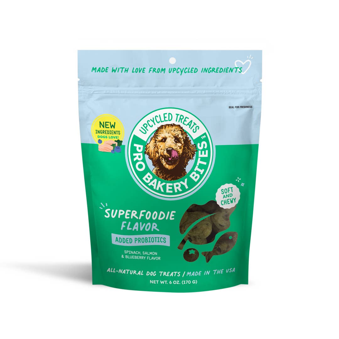 Pro Bakery Bites by Ag-Alchemy - Wholesale Pet Treats - Dog - NEW! Pro Bakery Bites Soft & Chewy - Superfoodie 6oz