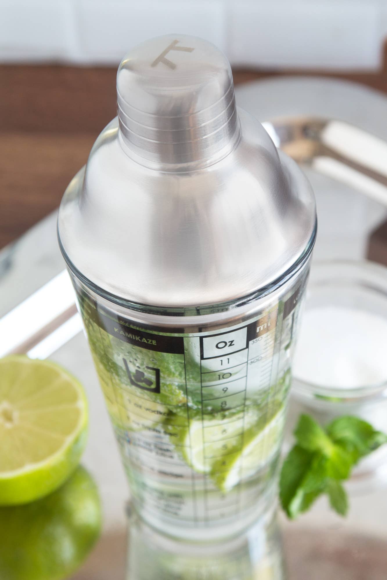 Fox Run Brands - Wholesale Cocktail Shaker - Outset Cocktail Shaker, Glass and Stainless Steel, 12-Ounce3