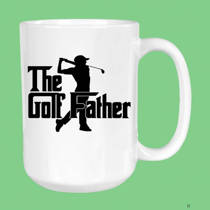 The Golf Father, Dad Gift, Coffee Mug for wholesale by GirlySips