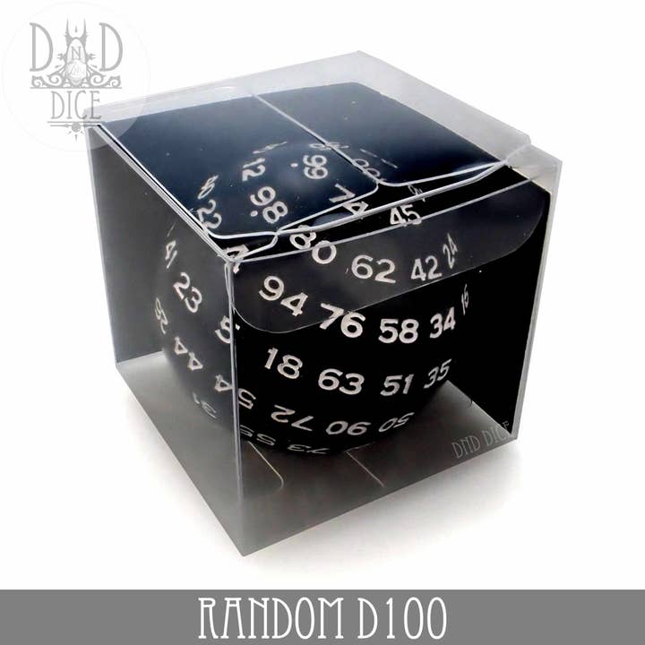 DNDDICE.COM - Wholesale Dice - 50mm D100 (Random Color)