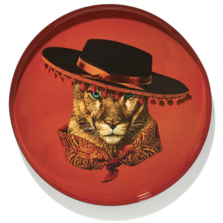 Plateau rond Bandino for wholesale by Gangzaï Design