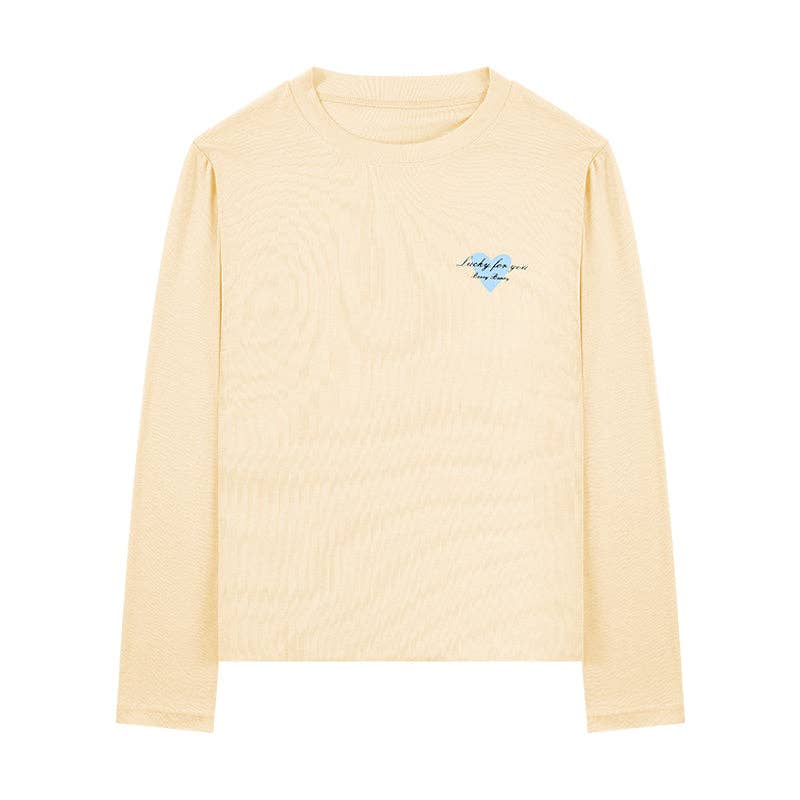 Suhkasana - Vente T-shirt – enfant - T-shirt à manches longues pour enfants, coupe ajustée, couleur unie4