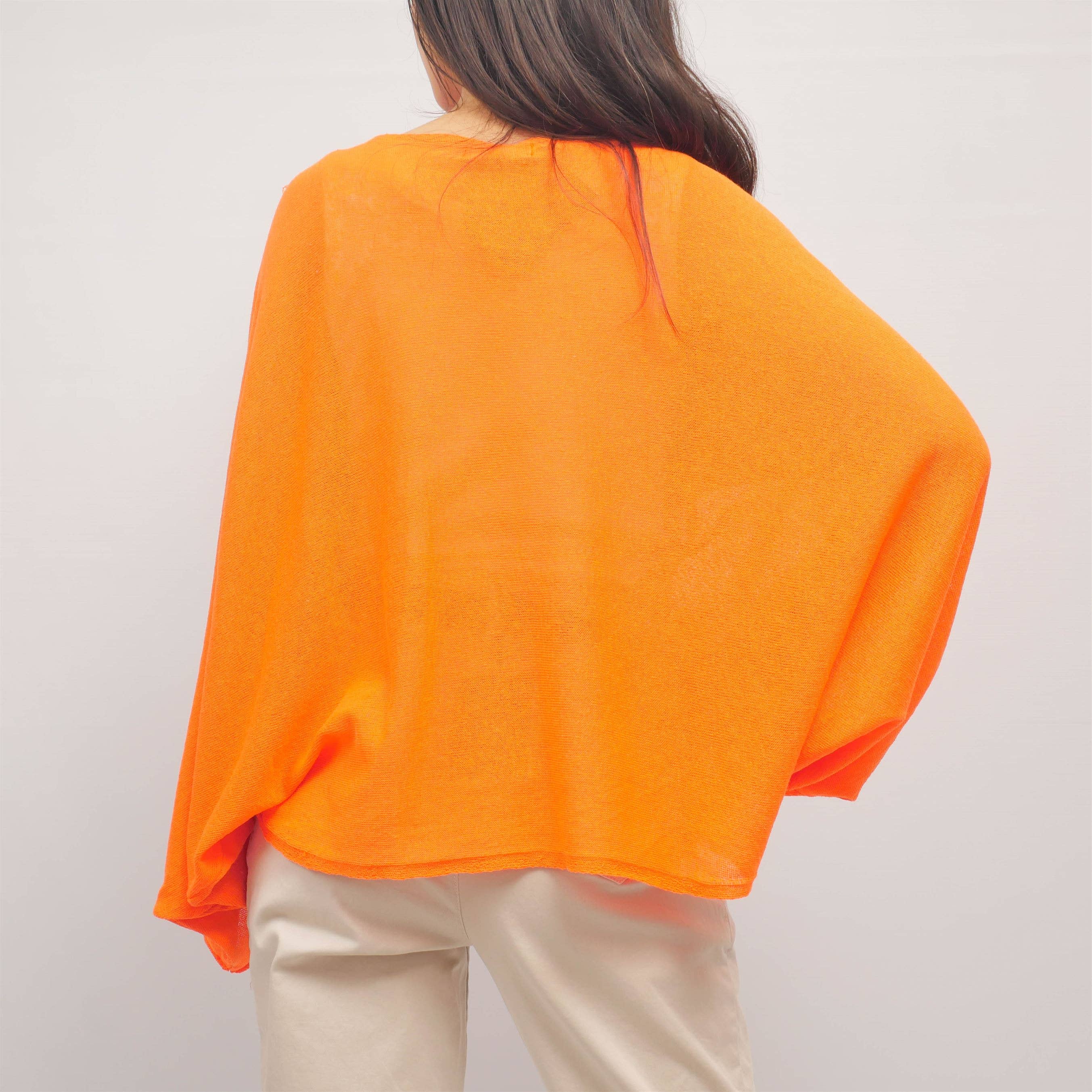 Cecile Wang – wholesale Knitted jumper – Women′s – Oversized cotton sweater DS231412