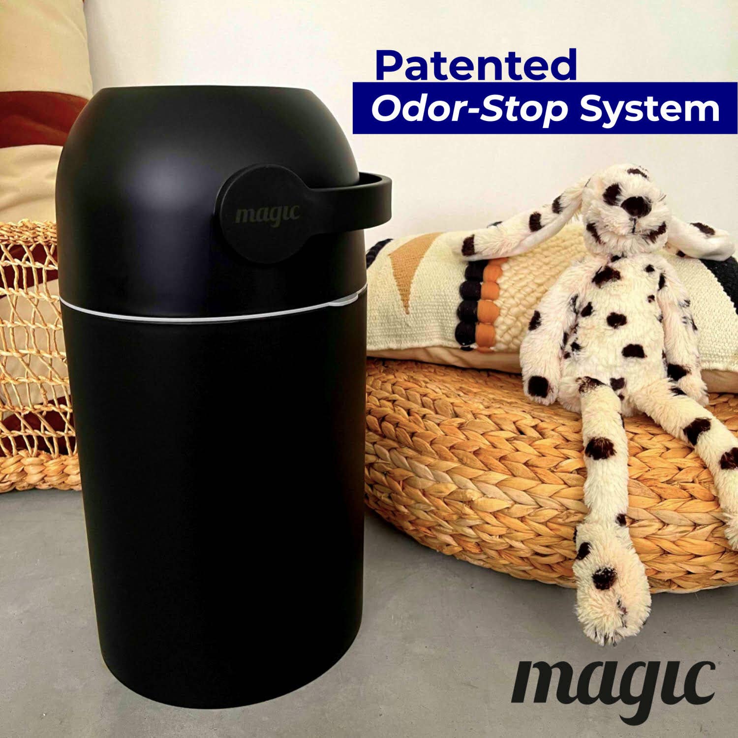 SHEERUN - Wholesale Diaper Caddy - Baby - Pure Magic Majestic Diaper Pail (Patented Odor-Stop System)37