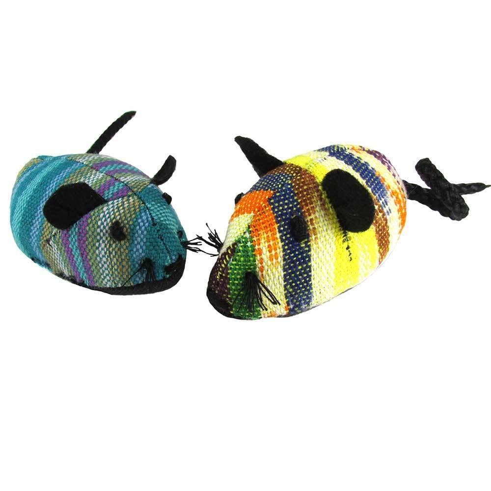 Upavim Crafts - Wholesale Pet Toy - Cat - Organic Catnip Mice3