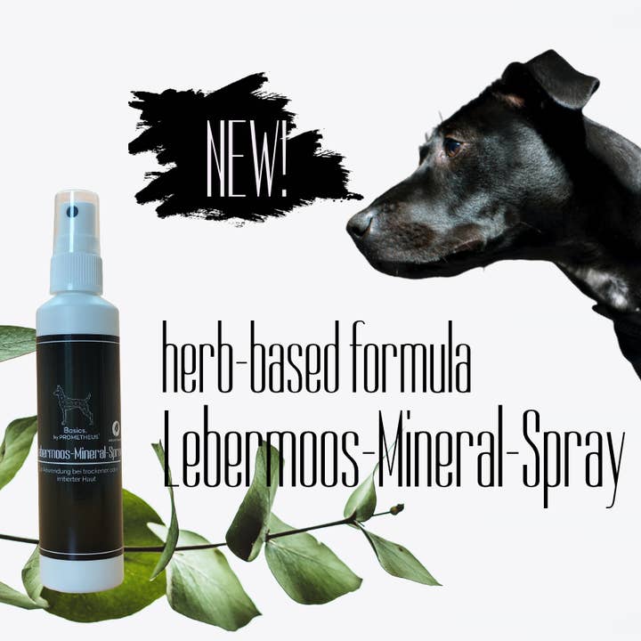 Prometheus Nutrition – Engroshandel Kæledyrsspray – Hund – Levermos mineral spray til hud & frakke