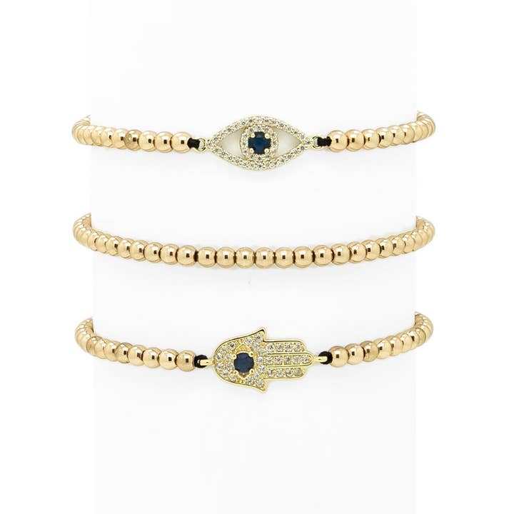 Eye Candy Los Angeles – wholesale Jewellery set – Ondine Bracelet Set