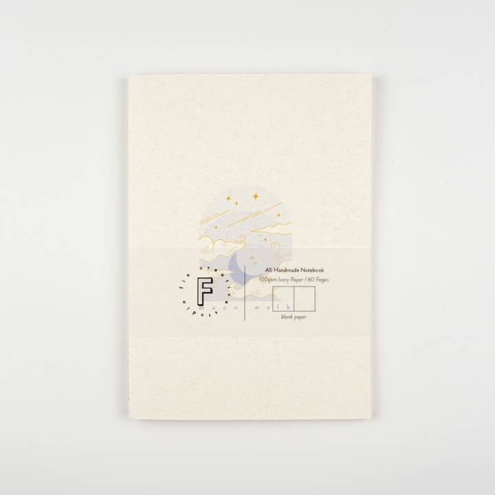 Fin Studio - Wholesale Notebook - Moon Illustrated Notebook / Moon Walk