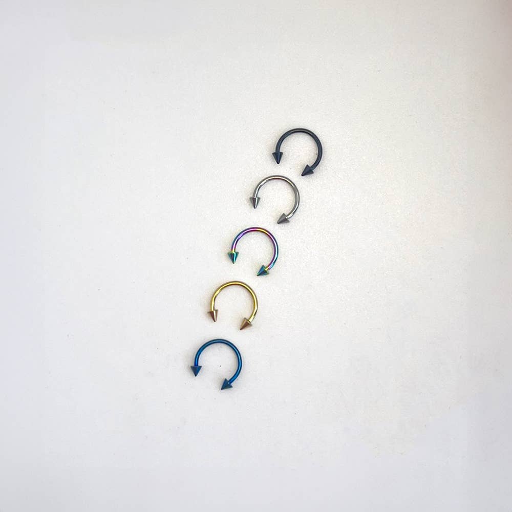 VIE - Wholesale Nose Ring - Horseshoe Nose Rings, Stainless Steel, Pack of 54