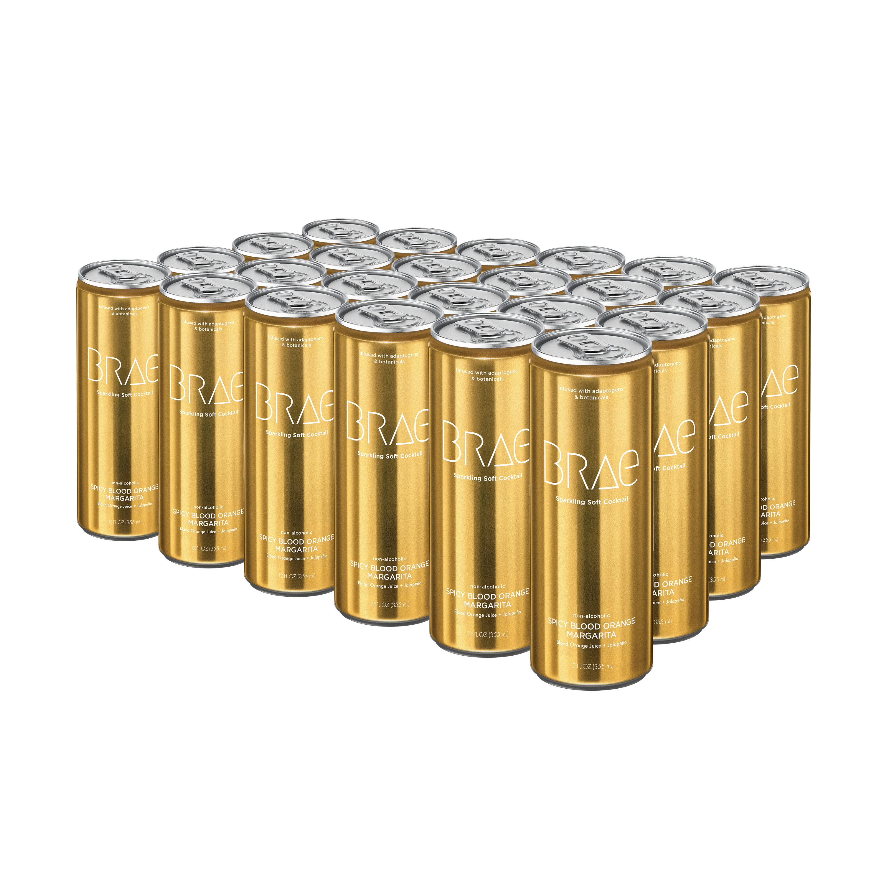 Brae - Vendita all'ingrosso Aperitivo/Cocktail analcolico - Margarita piccante analcolica all'arancia rossa (con adattogeni)2