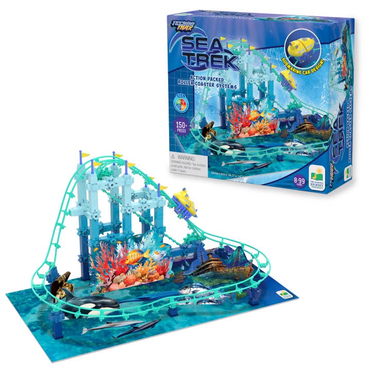 The Learning Journey - Wholesale Toy Set - Kids - Roller Coaster - Techno Trax Sea Trek