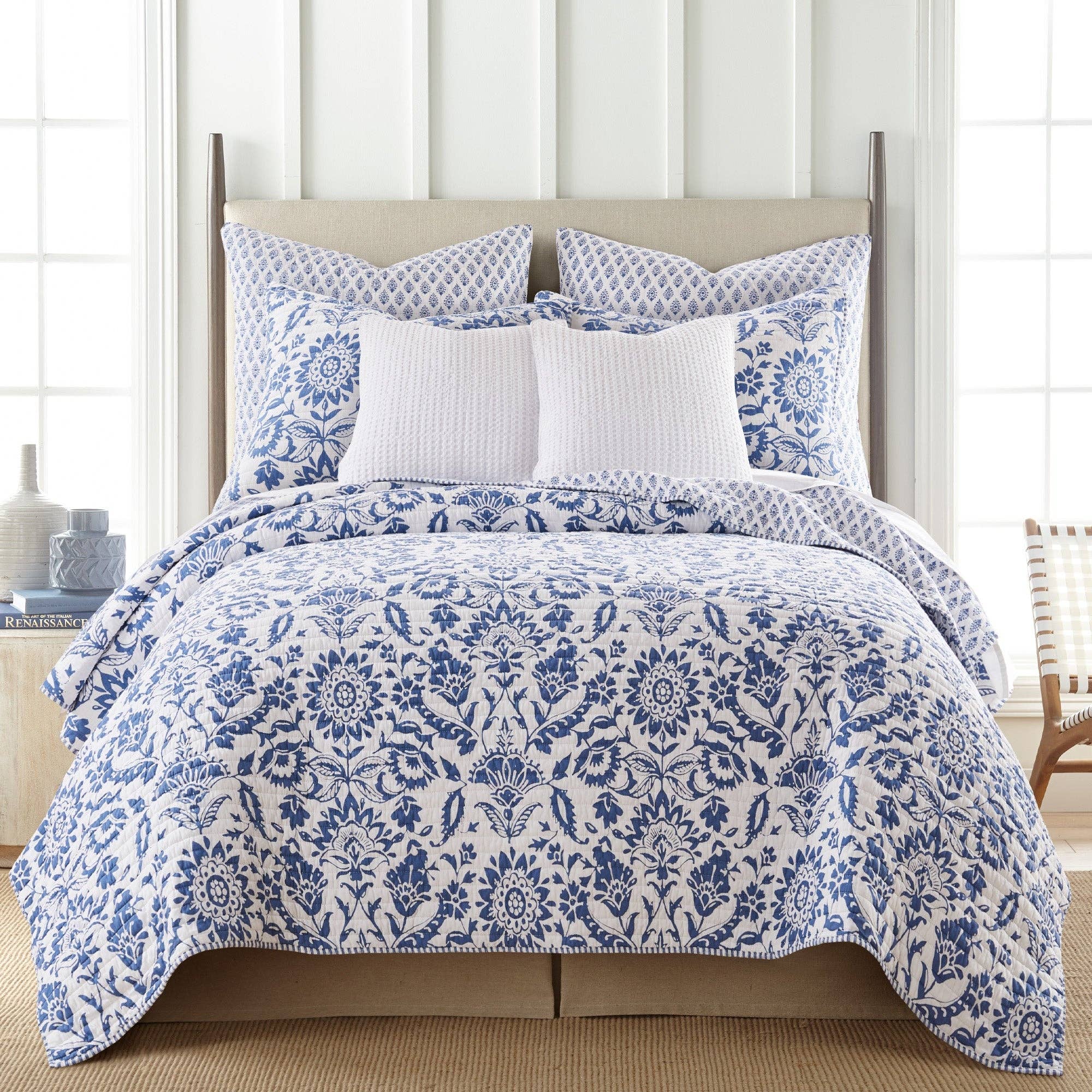 Levtex Home - Wholesale Bedding Set - Clara Blue Quilt Set3