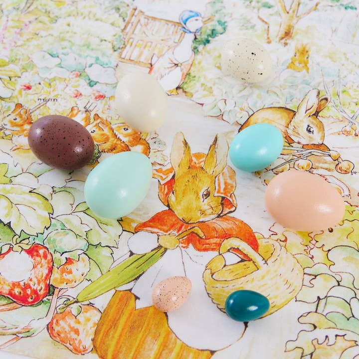 Sarah’s Silks - Wholesale Decorative Tabletop Object - Painted Eggs (Set of 8)3