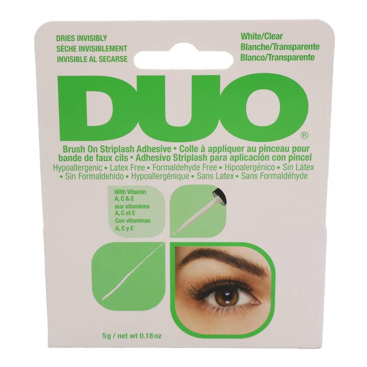 KT Supply - Wholesale Fake lash applicator - Ardell Duo Brush On Striplash Adhesive Clear, 0.18 Oz