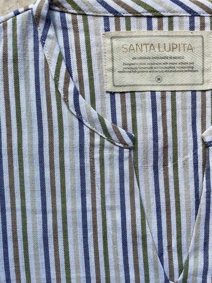 THE MAZUNTE SUMMER SHIRT for wholesale by Santa Lupita