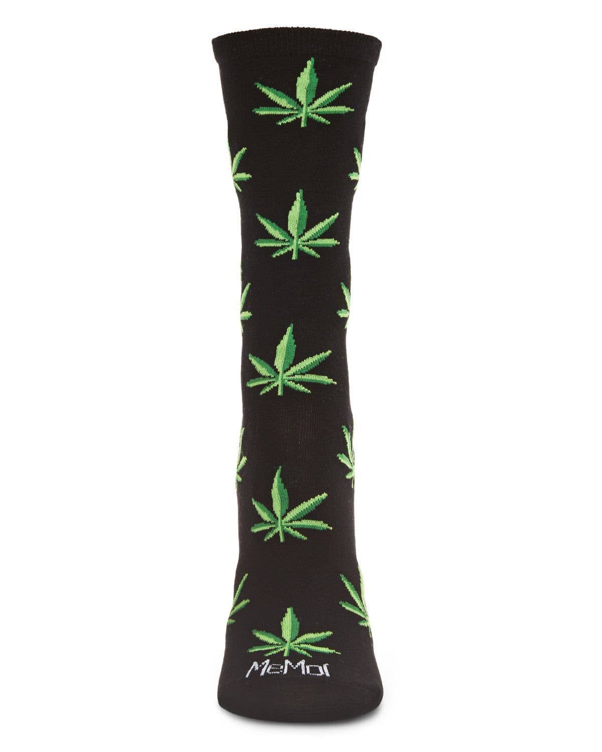 Noir Chaussettes Crew en bambou MeMoi Me & Mary Jane en vente sur Faire1