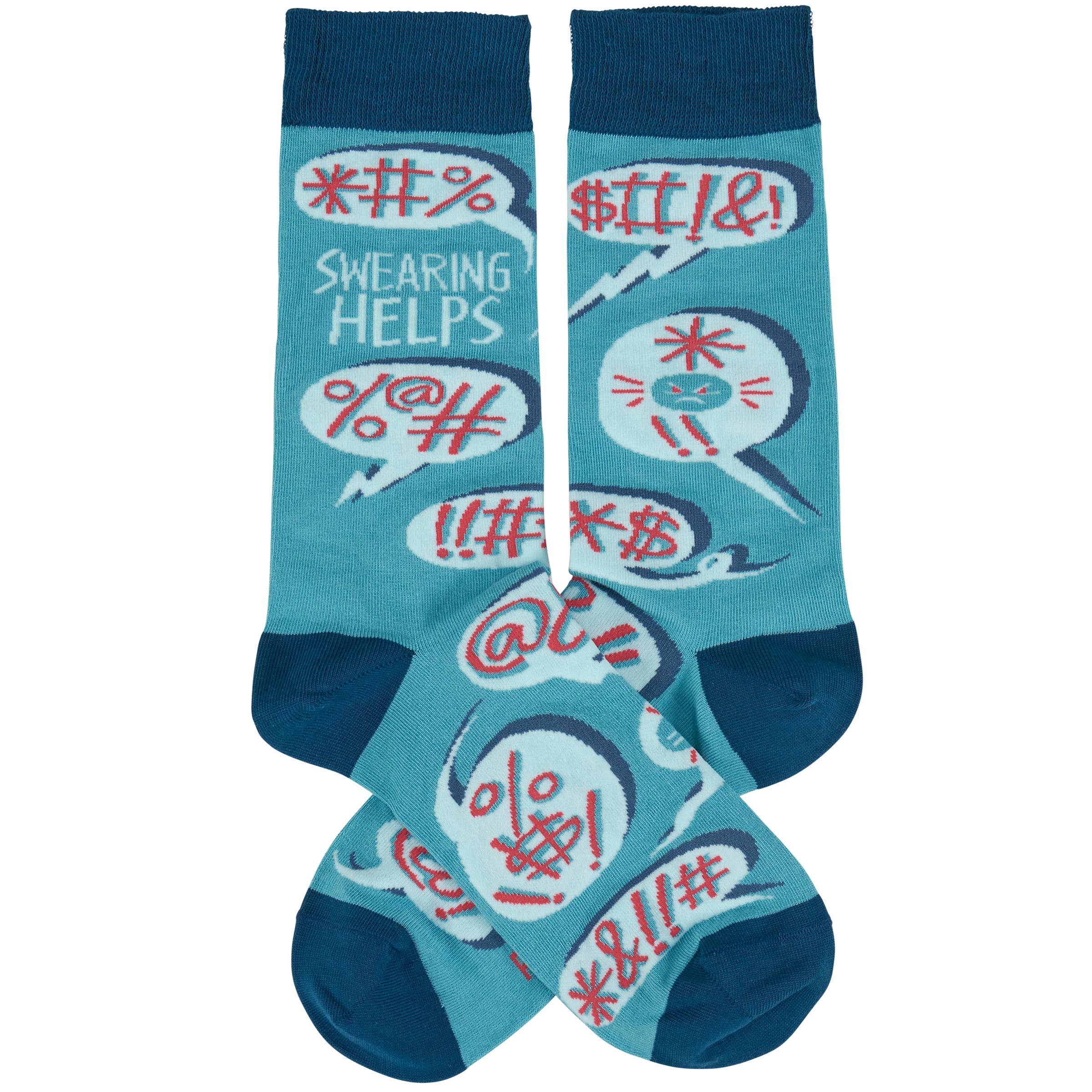 Primitives by Kathy - Wholesale Socks - Unisex - Swearing Helps Socks1