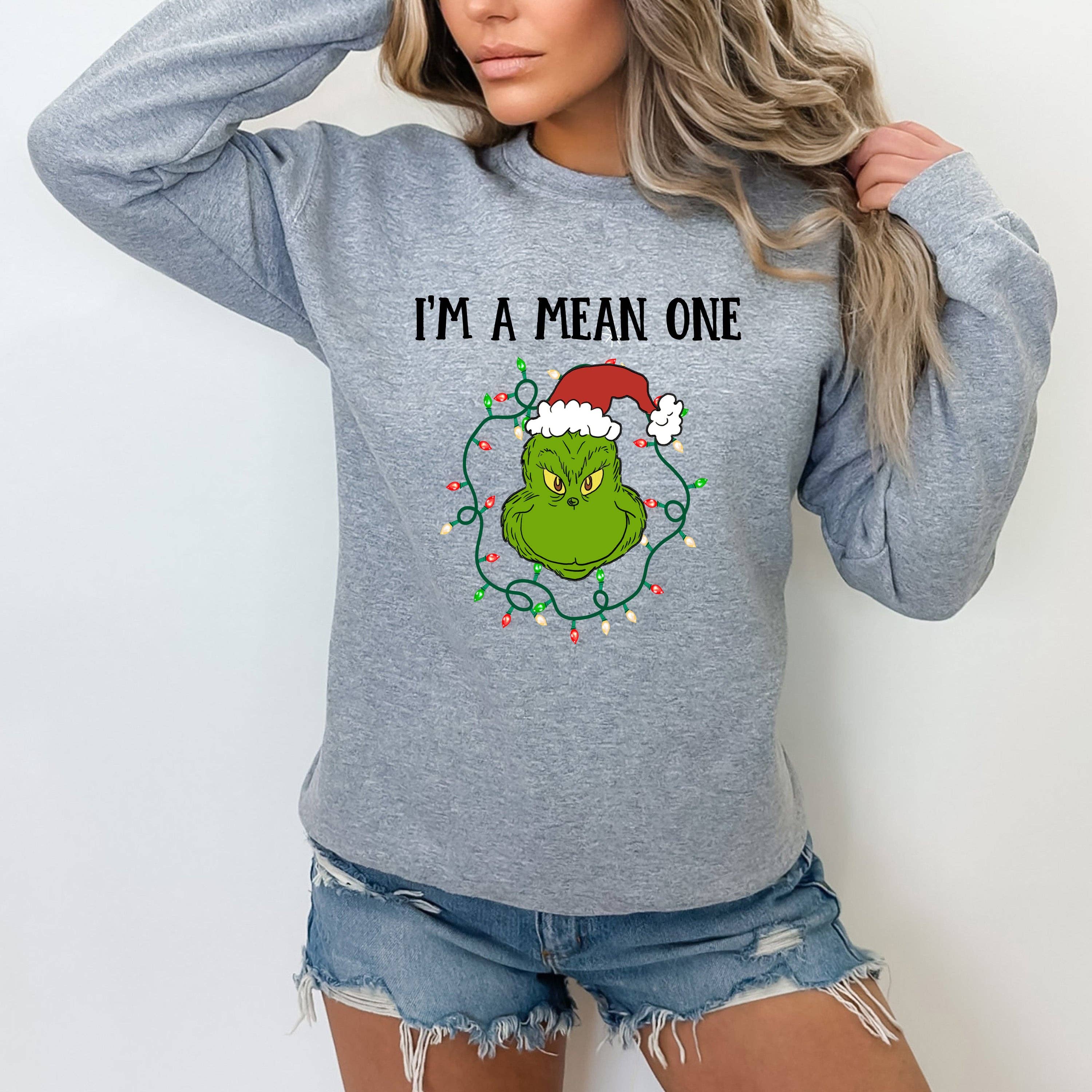 LA Shirt Company - Wholesale Graphic Sweatshirt - Women's - I'm Mean One - Sweatshirt & Hoodie6