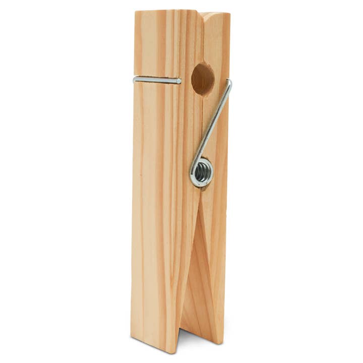 Woodpeckers Crafts - Wholesale Craft Supplies - Wood Extra-Large Clothespin, 6"