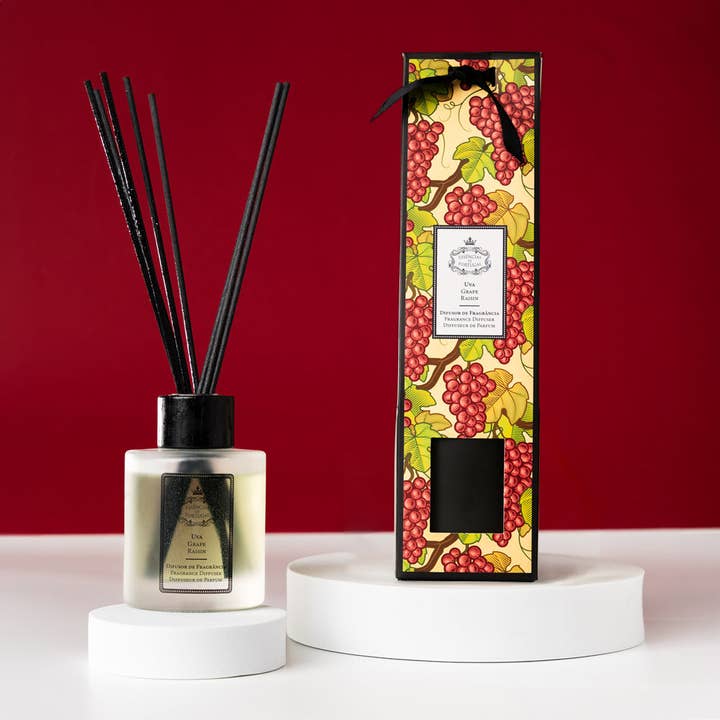 Diffusore a lamella - Uva, 120ml per la vendita all'ingrosso da parte di Essências de Portugal