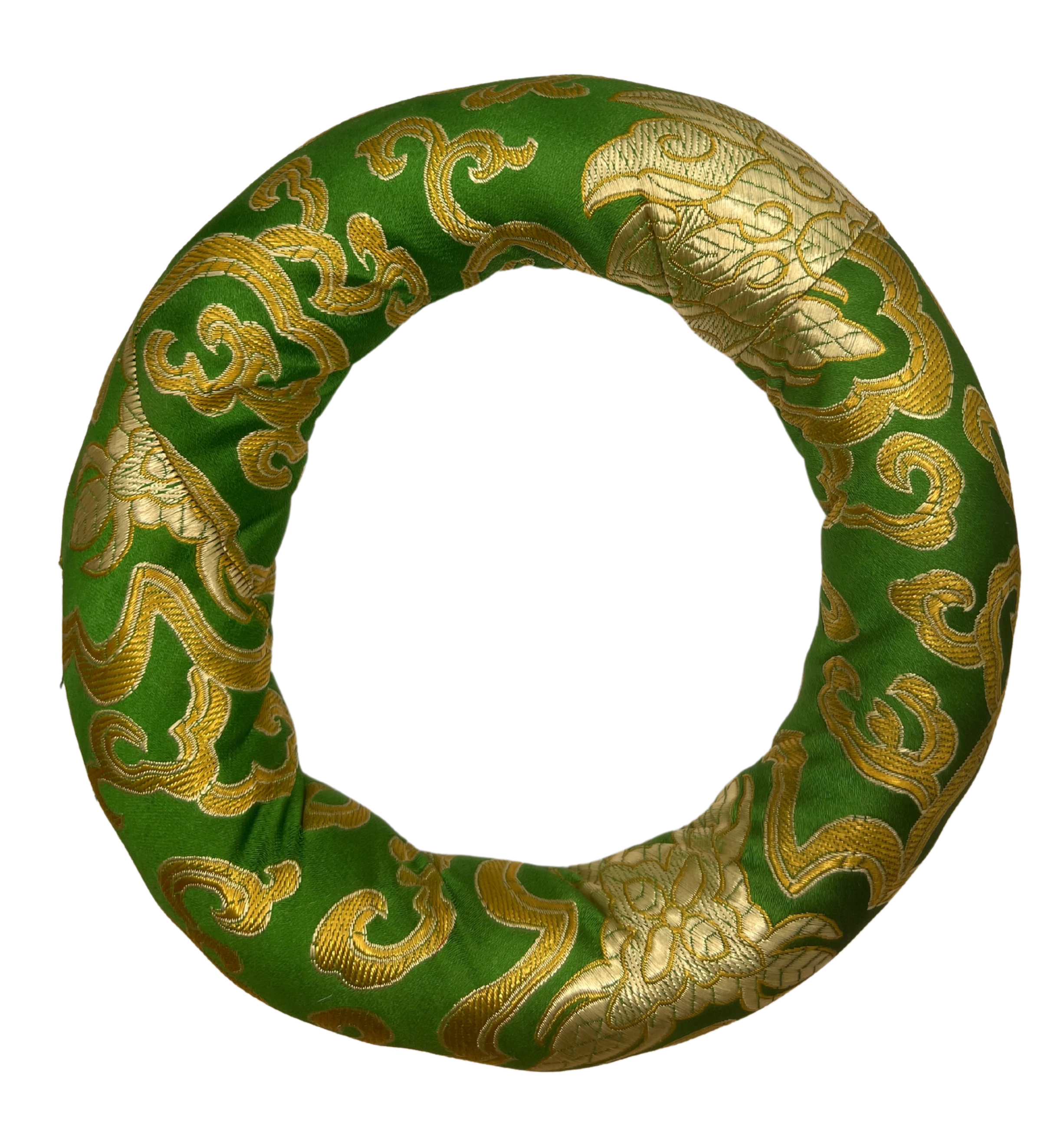 Tika - Wholesale Meditation Supplies - Silk Ring Cushion for Singing Bowl - Small2