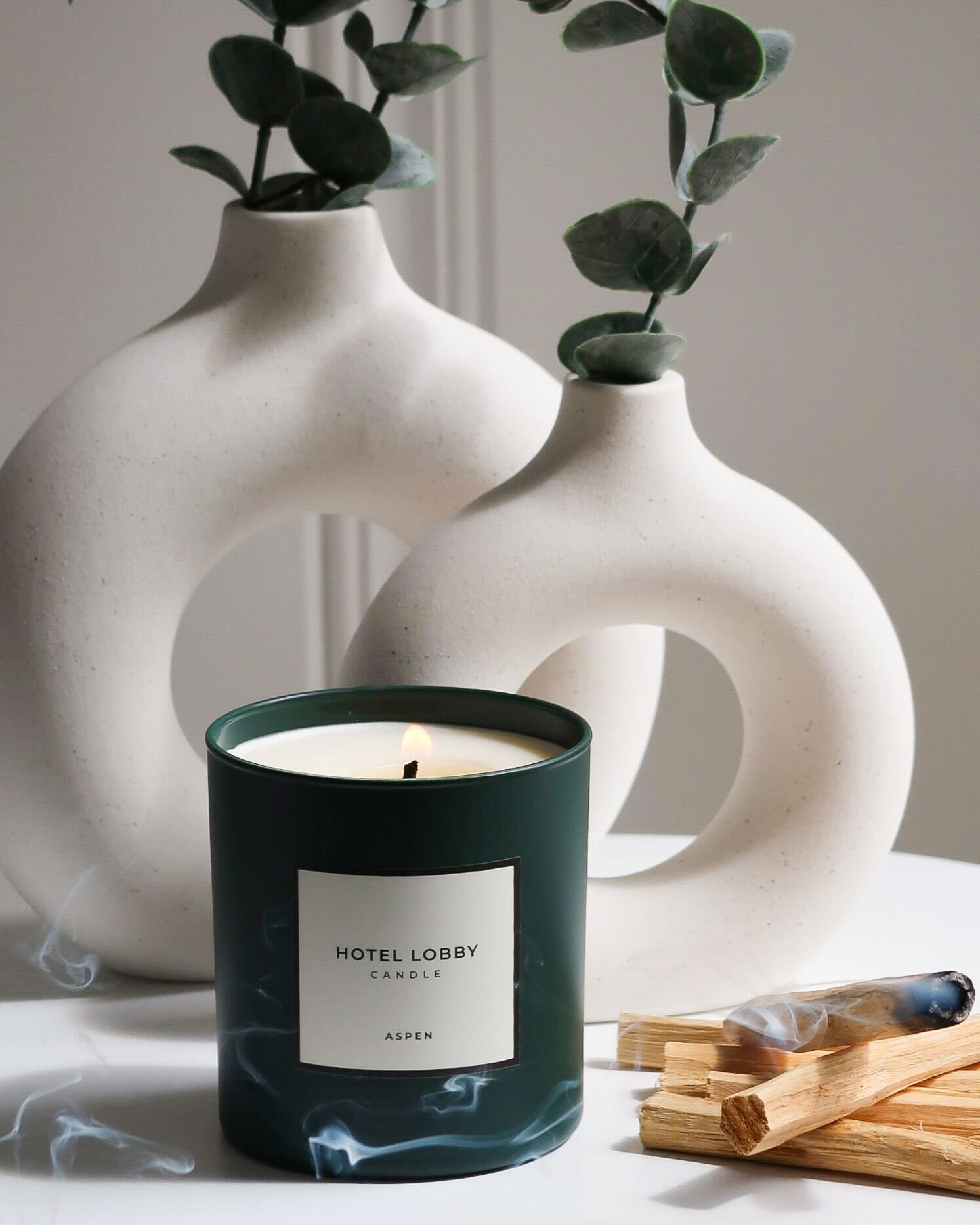 Hotel Lobby Candle - Wholesale Jar/Filled Candle - Aspen - Fall Scented Candle - 9.75 oz Soy Candle5