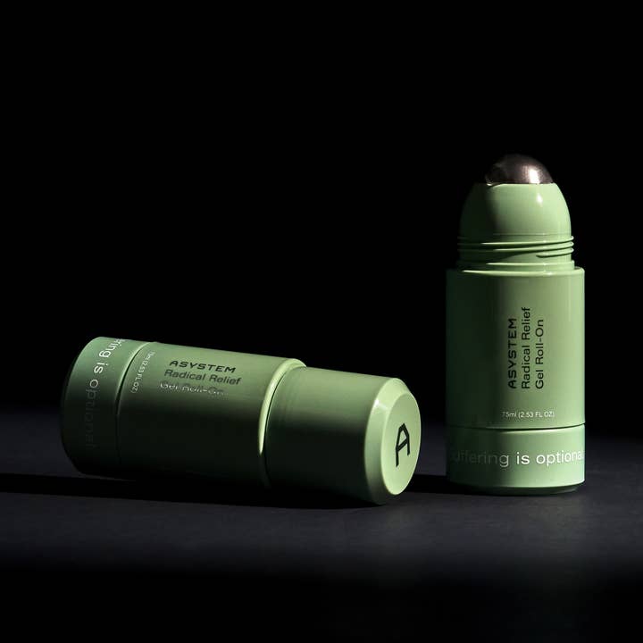 ASYSTEM Radical Relief™ | OTC Gel Roll-On for wholesale by ASYSTEM
