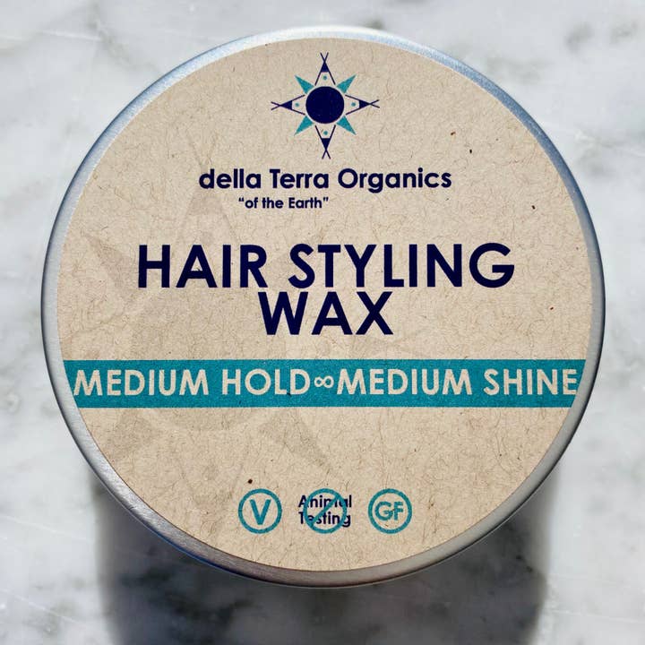 Hair Styling Wax for wholesale by della Terra Organics