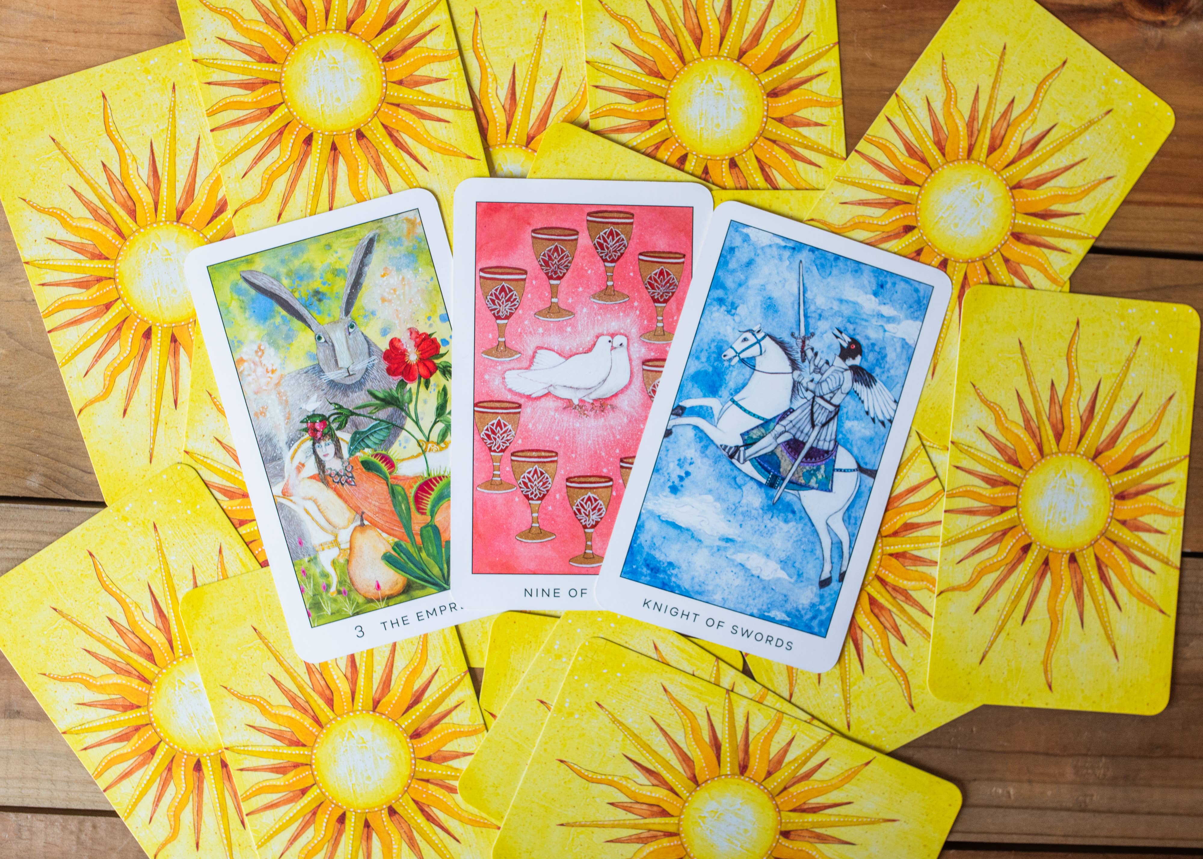 Red Wheel/Weiser LLC - Wholesale Tarot Cards - The Radiant Tarot: 78 Cards, Guide Book, Deluxe Keepsake11