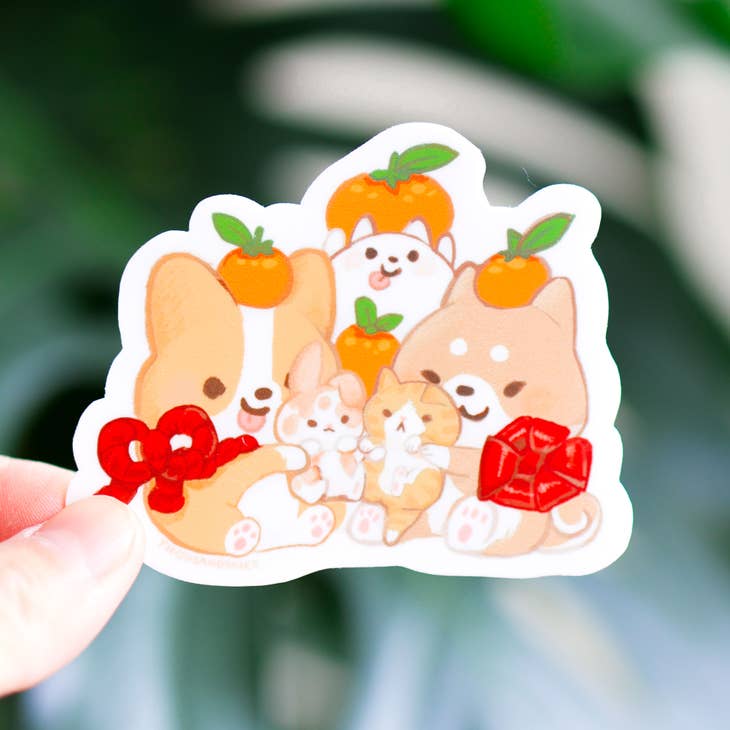 Thousand Skies - Wholesale Sticker - Vinyl Sticker Orange Season