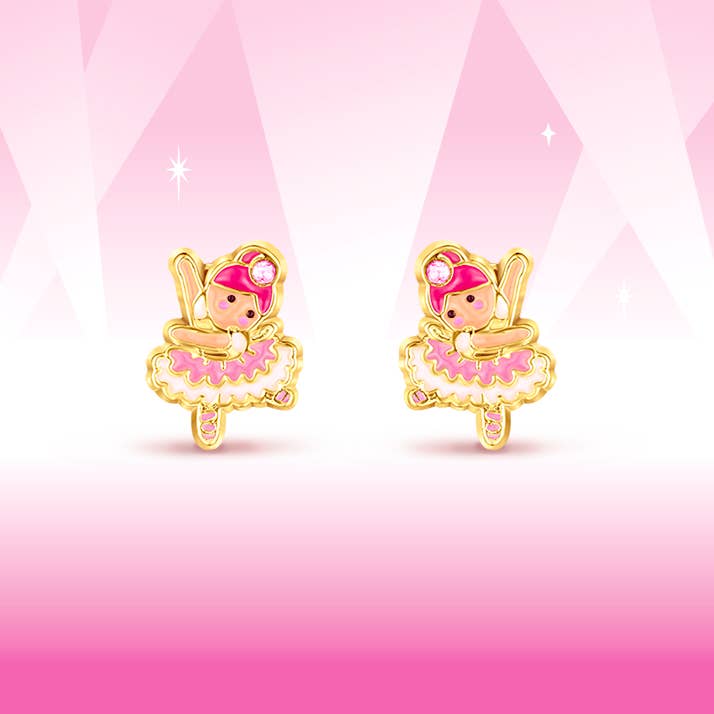 Tiny Dancer Cutie Stud Earrings
for wholesale by Girl Nation