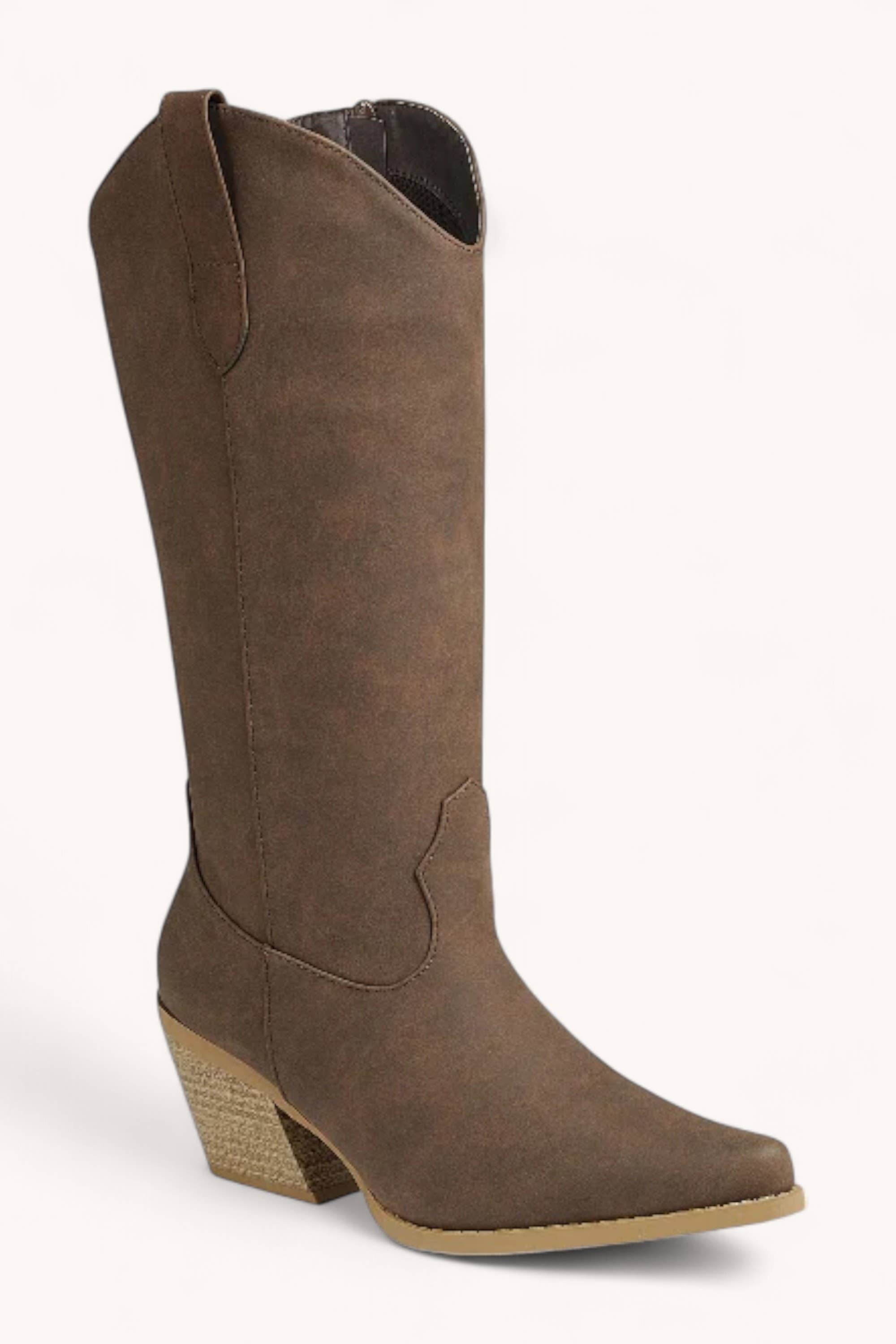 CCOCCI - Wholesale Cowboy Boots - Women's - CREEK-16 MINIMAL DESIGN WESTERN COWBOY BOOTS1