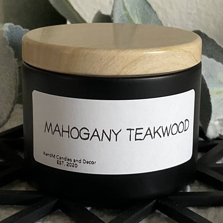 Soy Tin Candle for wholesale by KandM Candles and Decor