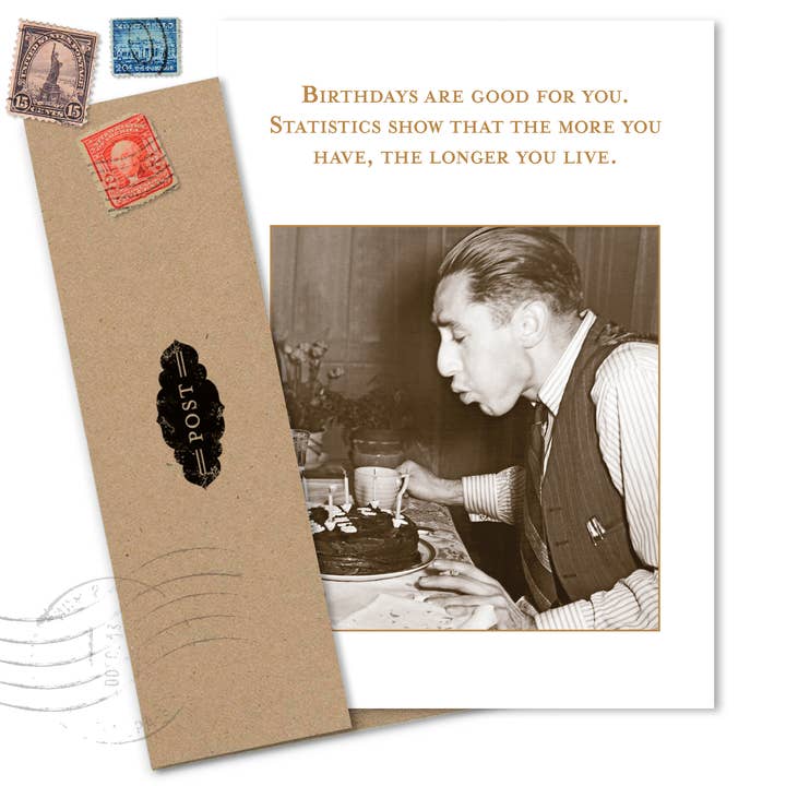 Shannon Martin Design - Wholesale Birthday Card - Longer You Live Birthday Card