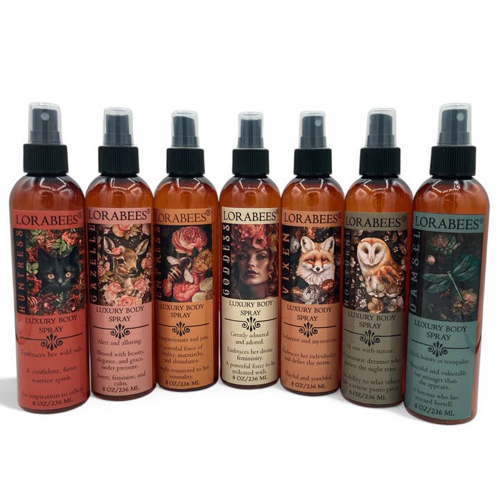 Lorabees - Wholesale Perfume/Eau de Toilette - Aura Collection 8 oz Body Spray Mists Women Empowerment Line