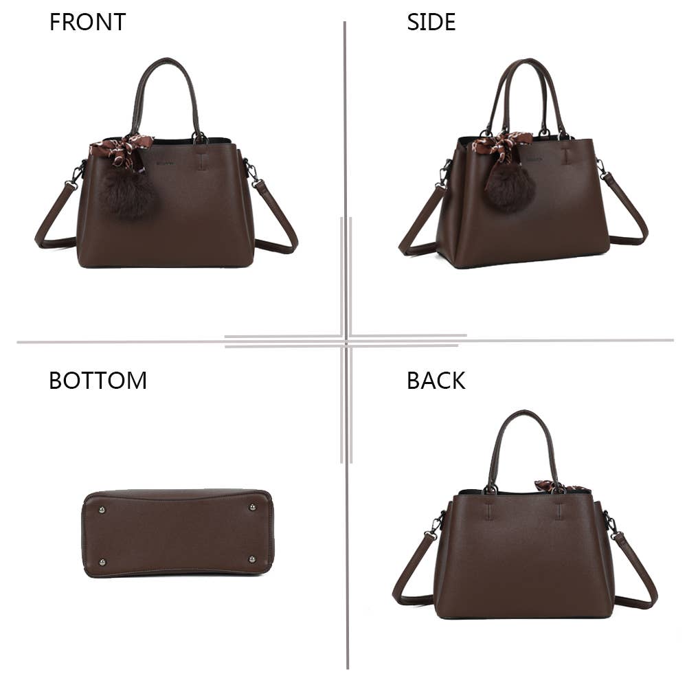 Gallantry - Wholesale Top Handle Bag - Women's - Coquette (DQ-815)6