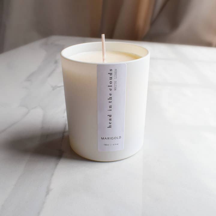 Marigold Charms - Vendita all'ingrosso Candela in vasetto - Candela aromaterapica Head In The Clouds Wellbeing