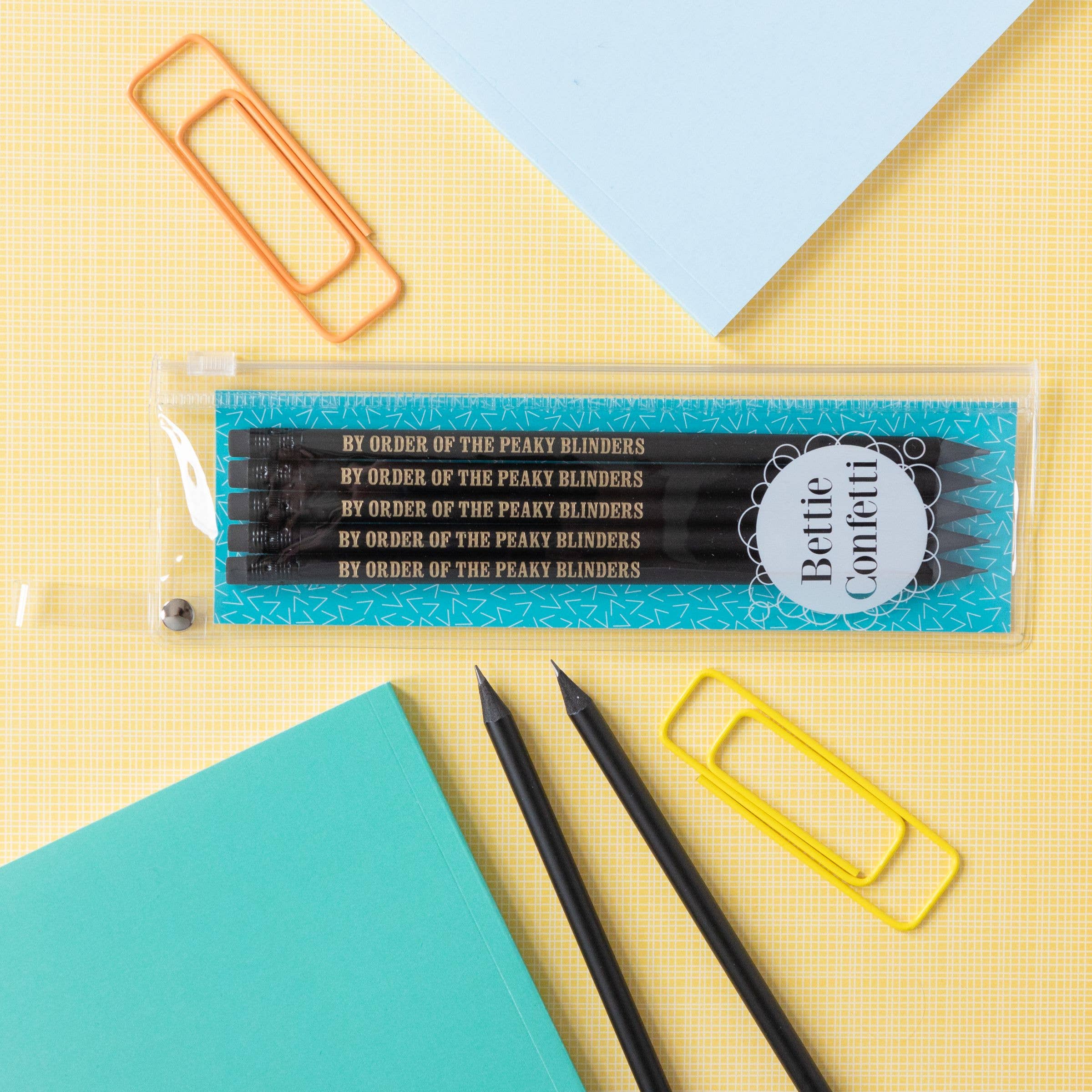 BETTIE CONFETTI – wholesale Pencil – Peaky Blinders Pencil Set - By Order Of The Peaky Blinders1