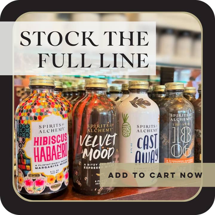 Spirits of Alchemy - Wholesale Cocktail Mix/Syrup - Sofia | Italian Aperitif Cocktail Mixer | Mocktail | Gift4