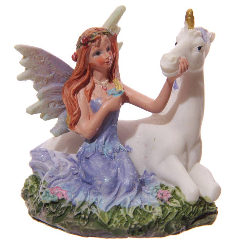 Puckator Ltd - Wholesale Ornament - Fairy & Unicorn World Figures4