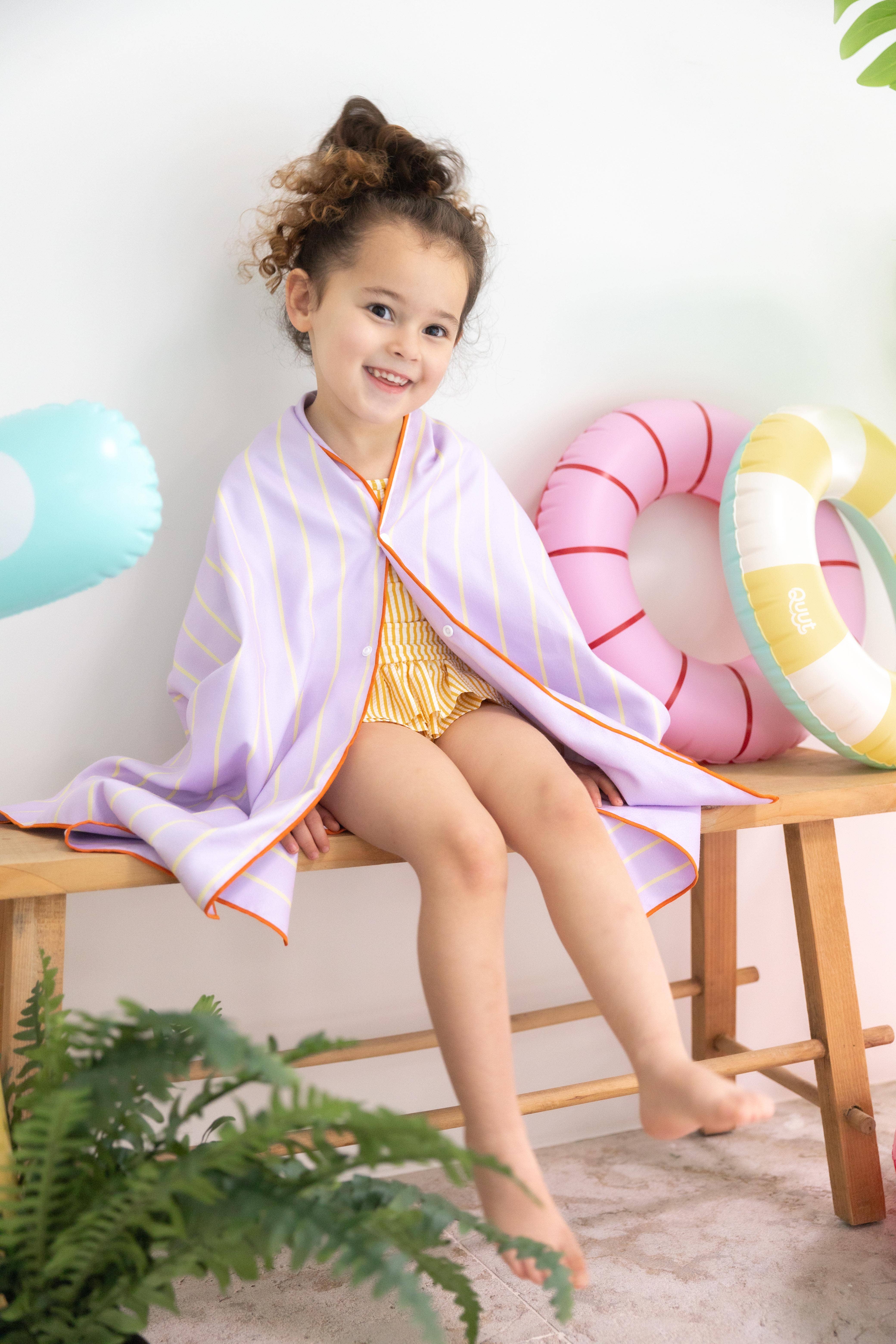 Quut Toys - Wholesale Beach/Pool Toy - Kids & Baby - Quut Play Towels-Size M, Interactive Design, Game & Patterns25