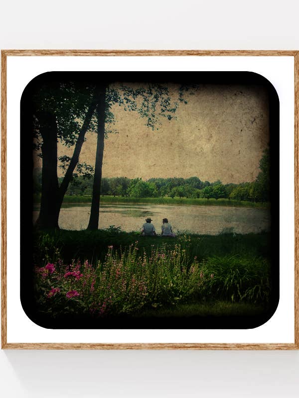 Tirage photo 8x8 - Montréal - L'après-midi et toi pour la vente par The Lonely Pixel