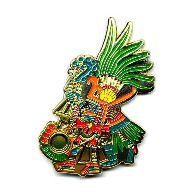 Huitzilopochtli - Soft Enamel Pin for wholesale by ReformedSchool