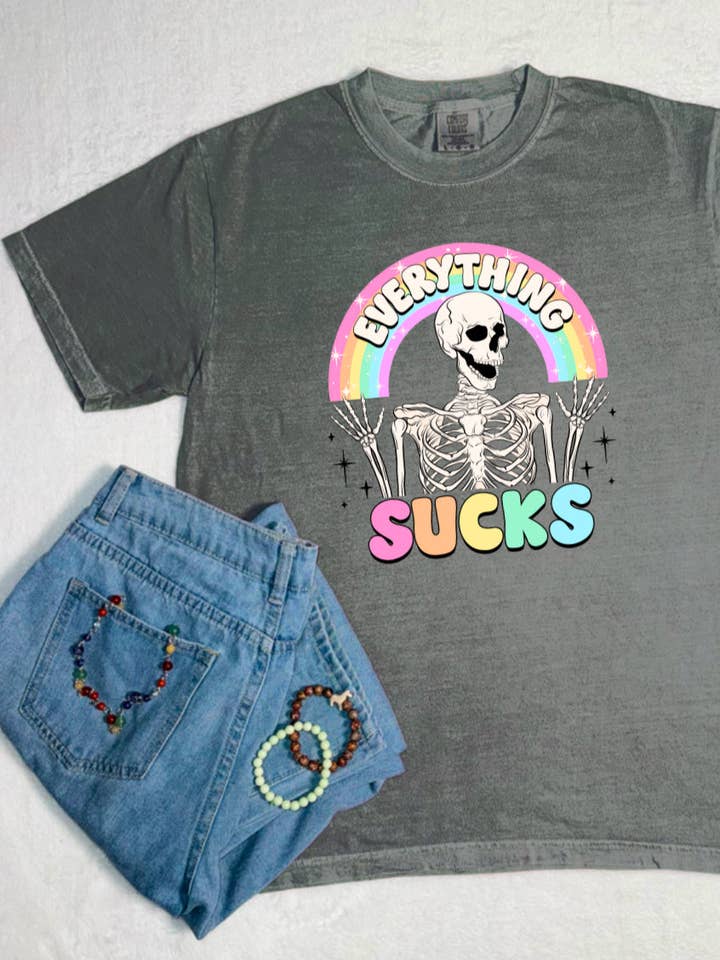 Alles ist Scheiße Comfort Colors T-Shirt für den Großhandel von NyteSky Apparel