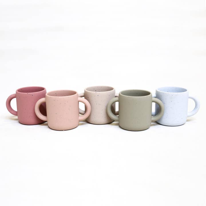 CMC Gold - Wholesale Drinking Glass/Cup - Kids & Baby - Silicone Cup - First Drinking Cup With Handles