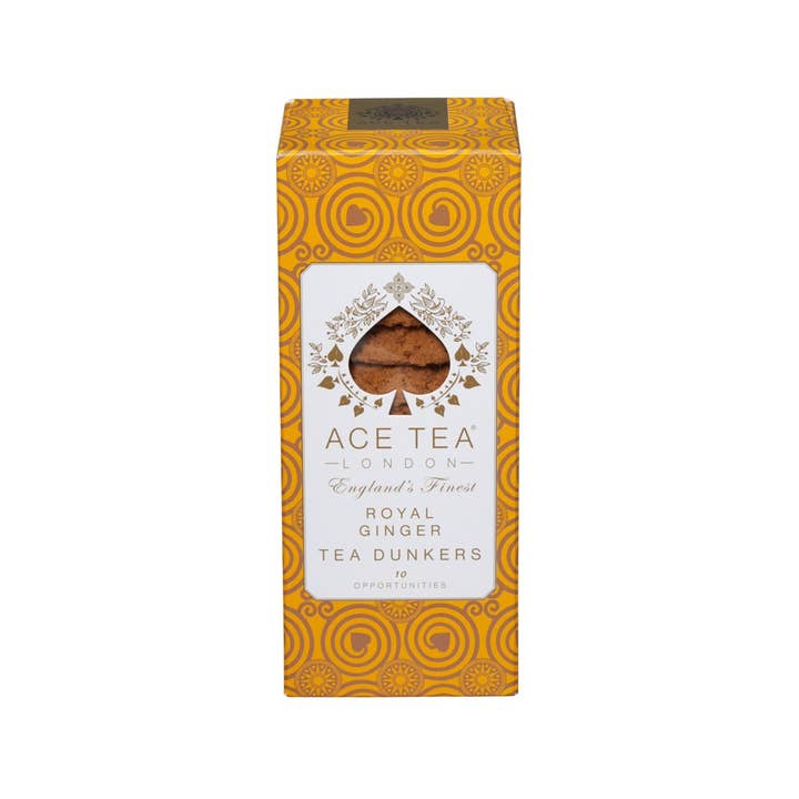 Ace Tea London - Vendita all'ingrosso Biscotti - Tè reale allo zenzero Dunkers - 150g1